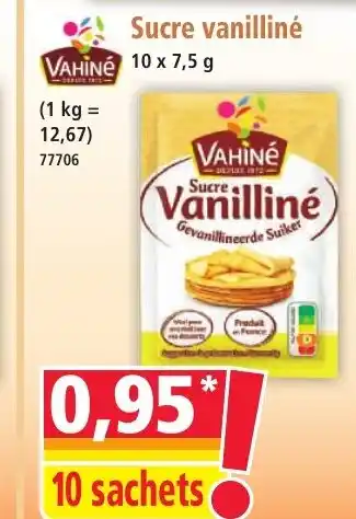 Norma VAHINÉ Sucre vanilliné offre