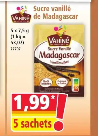 Norma VAHINÉ Sucre vanillé de Madagascar offre