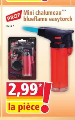 Norma PROF Mini chalumeau blueflame easytorch offre