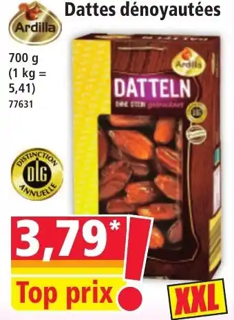 Norma ARDILLA Dattes dénoyautées offre