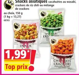 Norma Snacks asiatiques offre