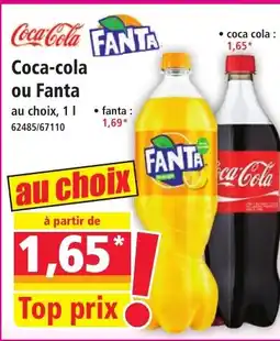 Norma COCA-COLA,FANTA offre