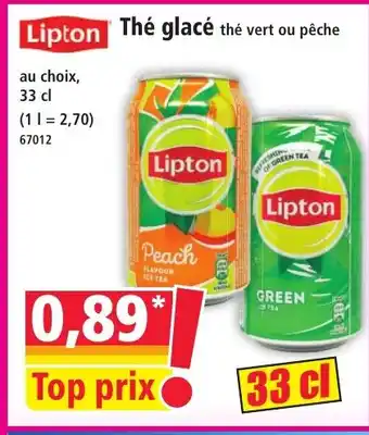 Norma LIPTON Thé glacé offre