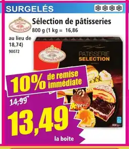 Norma Sélection de pâtisseries offre