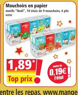 Norma Mouchoirs en papier offre