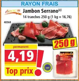 Norma Jambon Serrano offre