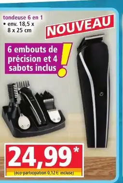 Norma Tondeuse 6 en 1 offre