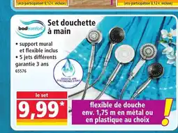 Norma BADKOMFORT Set douchette à main offre