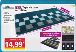 Norma SANTOSINI XXL Tapis de bain microfibre offre