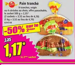 Norma Pain tranché offre