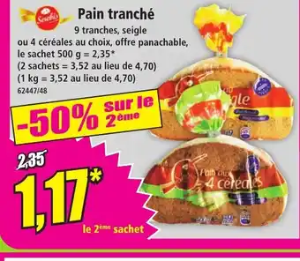 Norma Pain tranché offre