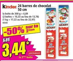 Norma KINDER 24 barres de chocolat offre