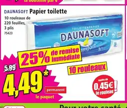 Norma DAUNASOFT Papier toilette offre