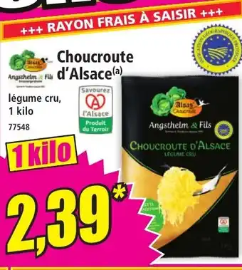 Norma Choucroute d'Alsace offre