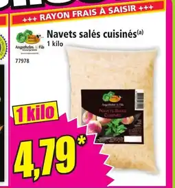 Norma Navets salés cuisinés offre