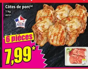 Norma Côtes de porc offre