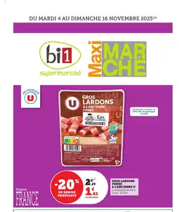 Maximarché Gros lardons fumes a l'ancienne u offre