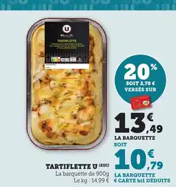 Maximarché Tartiflette u offre