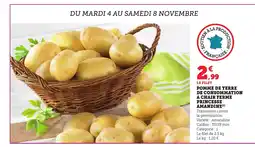 Maximarché Pomme de terre de consommation a chair ferme princesse amandine offre