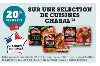 Maximarché CHARAL Sur une selection de cuisines offre
