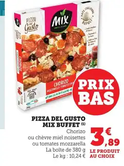 Maximarché Pizza del gusto mix buffet offre