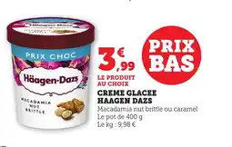 Maximarché HAAGEN DAZS Creme glacee offre