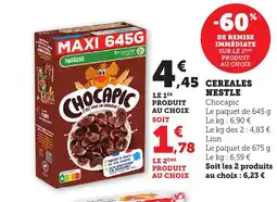 Maximarché NESTLE Cereales offre