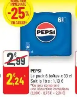 G20 Pepsi offre