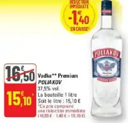 G20 Vodka premium poliakov offre