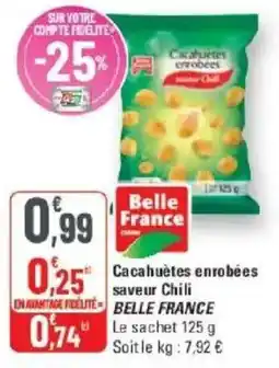 G20 Cacahuètes enrobées saveur chili belle france offre