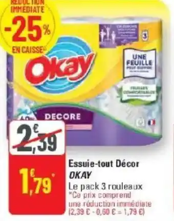 G20 Essuie-tout décor okay offre