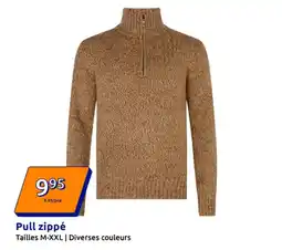 Action Pull zippé offre