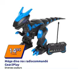 Action Méga dino rex radiocommandé Gear2Play offre