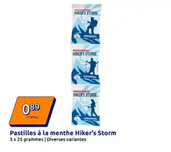 HIKER'S STORM Pastilles à la menthe