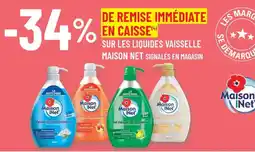 G20 Sur les liquides vaisselle maison net signalés en magasin offre
