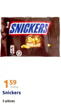 Action SNICKERS offre