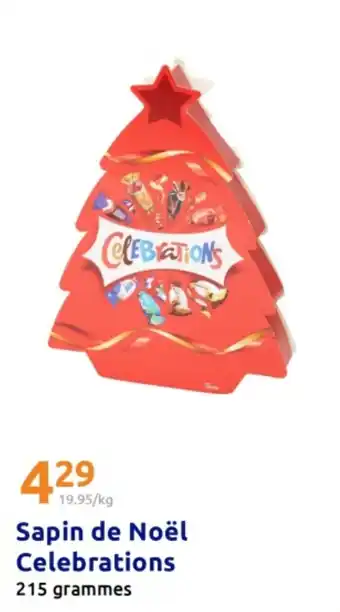 Action CELEBRATIONS Sapin de Noël offre