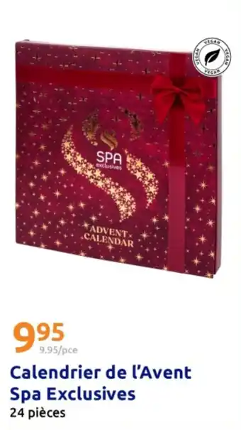 Action Calendrier de l'Avent Spa Exclusives offre