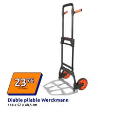 Action WERCKMANN Diable pliable offre