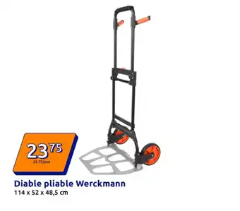 Action WERCKMANN Diable pliable offre