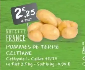 G20 Pommes de terre celtiane offre