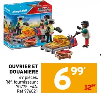 Trafic Ouvrier et douaniere offre