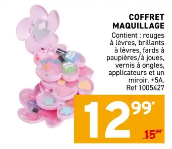 Trafic Coffret maquillage offre