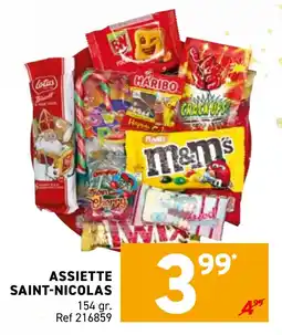 Trafic Assiette saint-nicolas offre