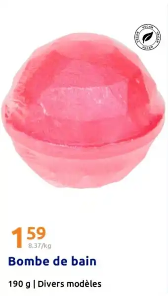 Action Bombe de bain offre