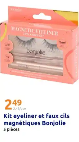 Action Kit eyeliner et faux cils magnétiques Bonjolie offre