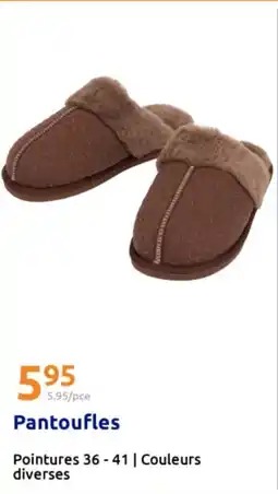 Action Pantoufles offre