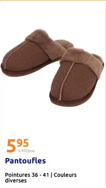 Action Pantoufles offre