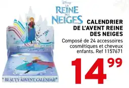 Trafic Calendrier de l'avent reine des neiges offre