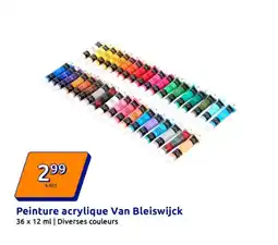 Action Peinture acrylique Van Bleiswijck offre